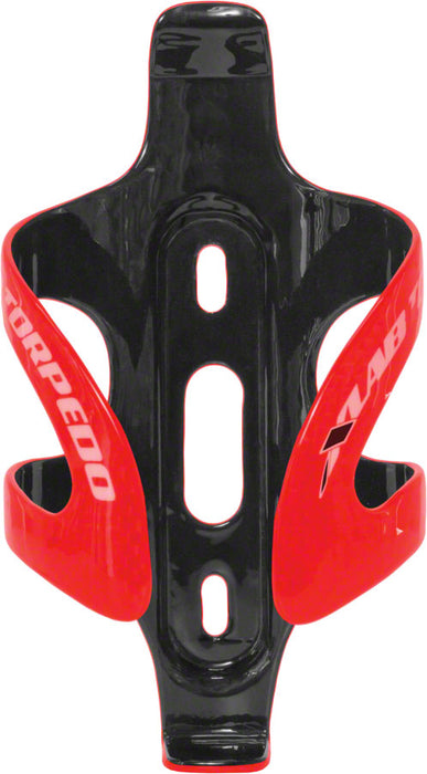 XLAB Torpedo Aerobar Water Bottle Cage Red/Black