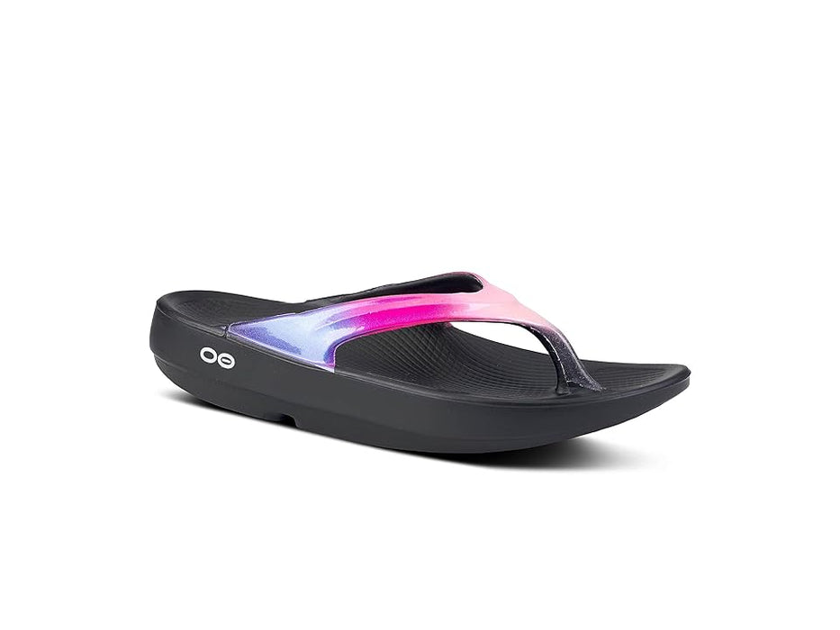 OOFOS WOMEN'S OOLALA LUXE SANDAL - Evening Tide