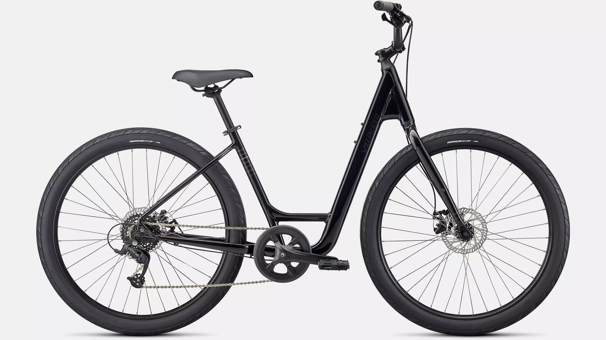 Specialized Roll 2.0 Low Entry MicroSHIFT - Gloss Black / Charcoal / Satin Black Reflective