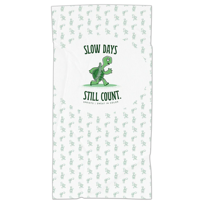 Sprints Microfiber Towel Car Seat Covers Sport Towels Slow Days Still Count