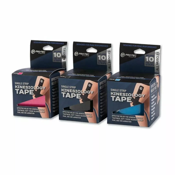 Pro-Tec Athletics Single Strip Kinesiology Tape Pink