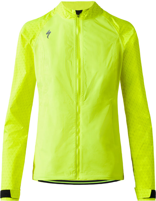 Specialized Women's Deflect Reflect H20 Jacket - HypViz Yellow, Medium