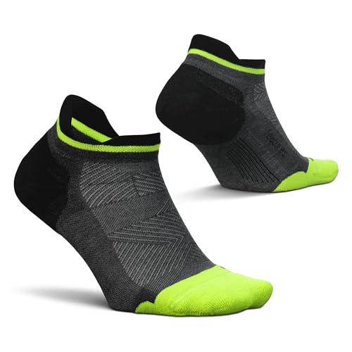 Feetures Elite Max Cushion No Show Tab Ankle Socks