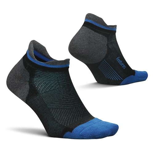 Feetures Elite Max Cushion No Show Tab Ankle Socks