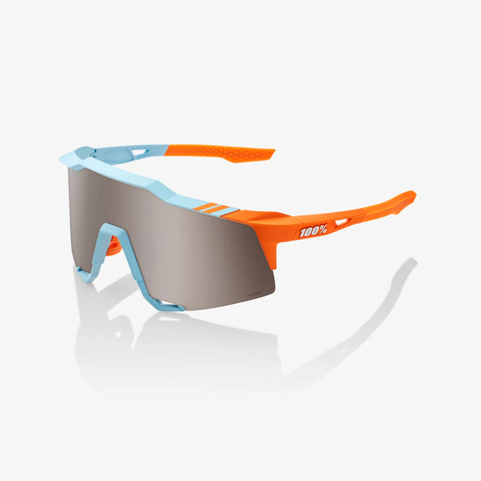 100% Speedcraft - Soft Tact Two Tone - HiPER Silver Mirror Lens