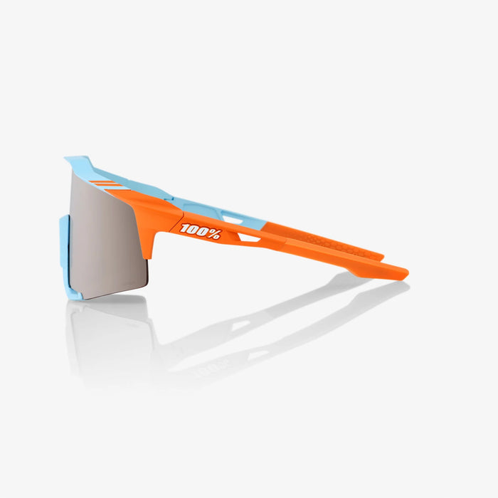 100% Speedcraft - Soft Tact Two Tone - HiPER Silver Mirror Lens