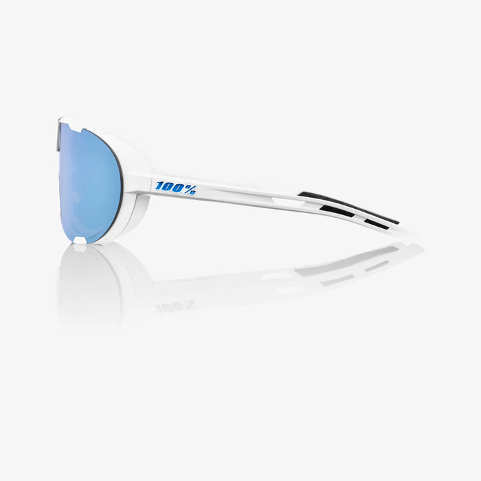 100% Westcraft - Soft Tact White - HiPER Blue Multilayer Mirror Lens