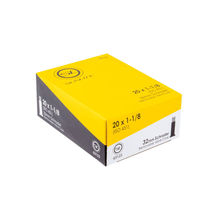 Sunlite Schrader Valve Inner Tube 20x 1.50-1.95
