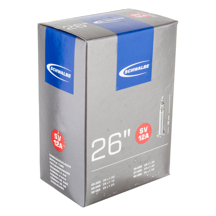 Schwalbe Standard Presta Valve Inner Tube - 26x1.00-1.50 40mm