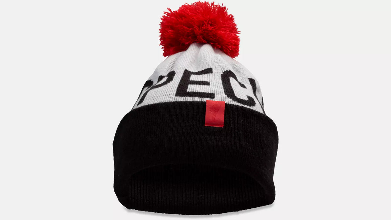 Specialized New Era Pom Beanie - Grey/Black