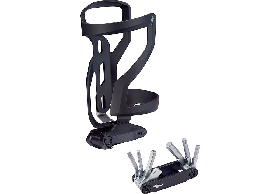 Specialized Zee Cage II Right Dt With Multi Tool - Matte Black