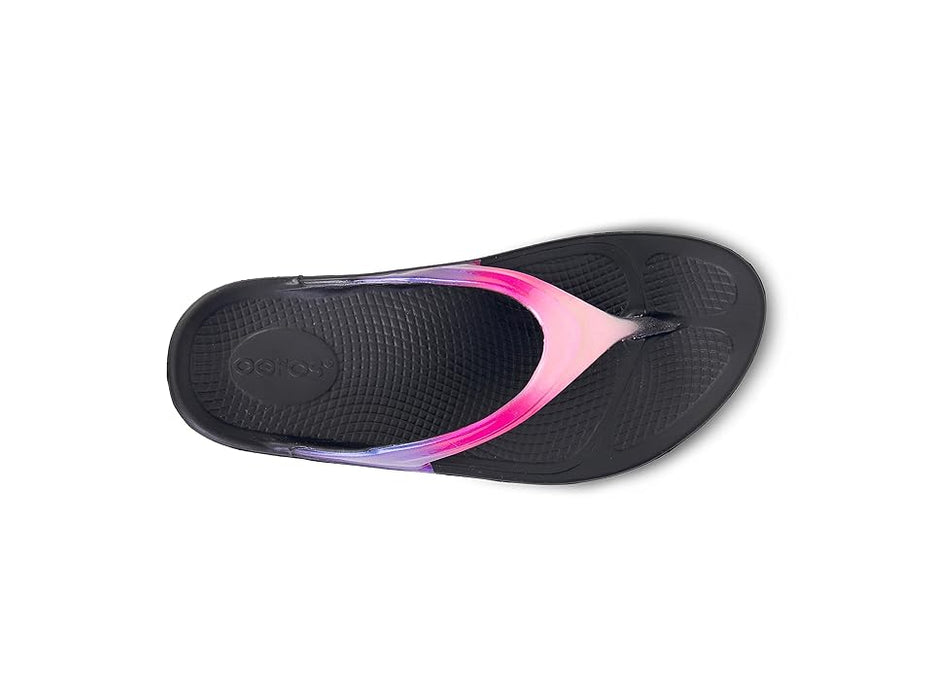 OOFOS WOMEN'S OOLALA LUXE SANDAL - Evening Tide