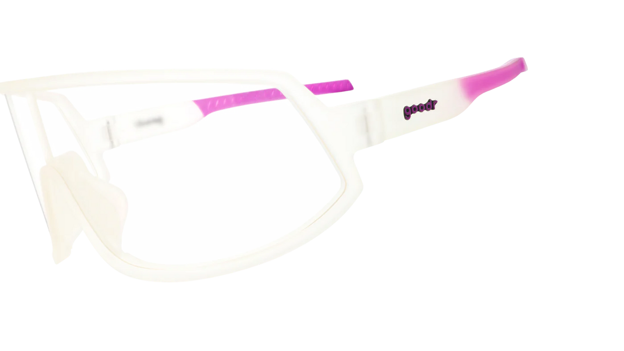 Goodr Sunglasses- Crystal clear chaos