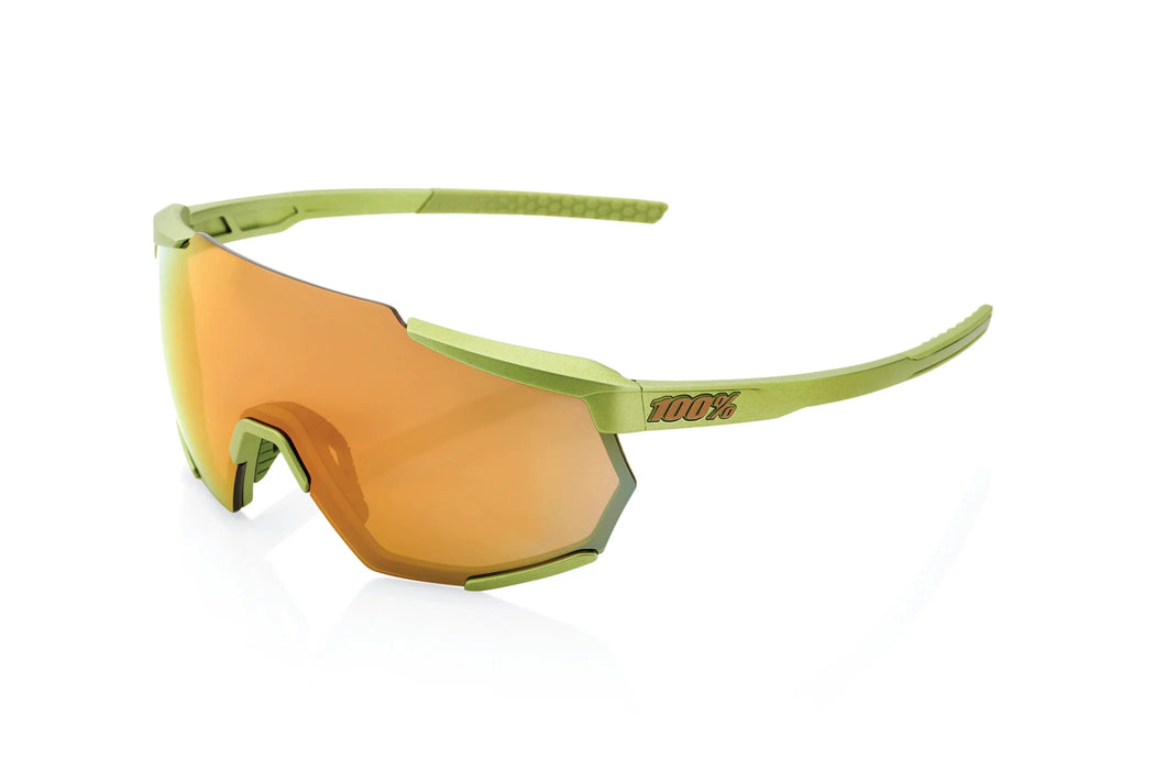 100% Racetrap - Matte Metallic Viperidae - Bronze Multilayer Mirror Lens