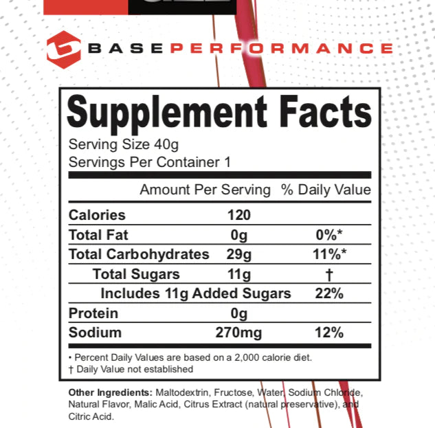 Base Performance Base Gel - Strawberry Cream