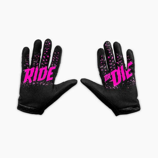 Muc-Off Rider Gloves - Yellow Polka