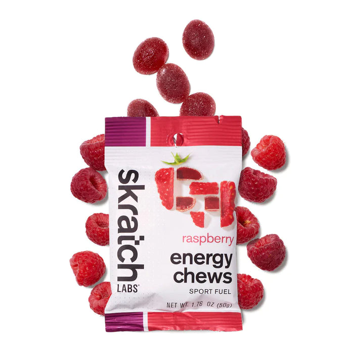 Skratch Labs Energy Chews Raspberry