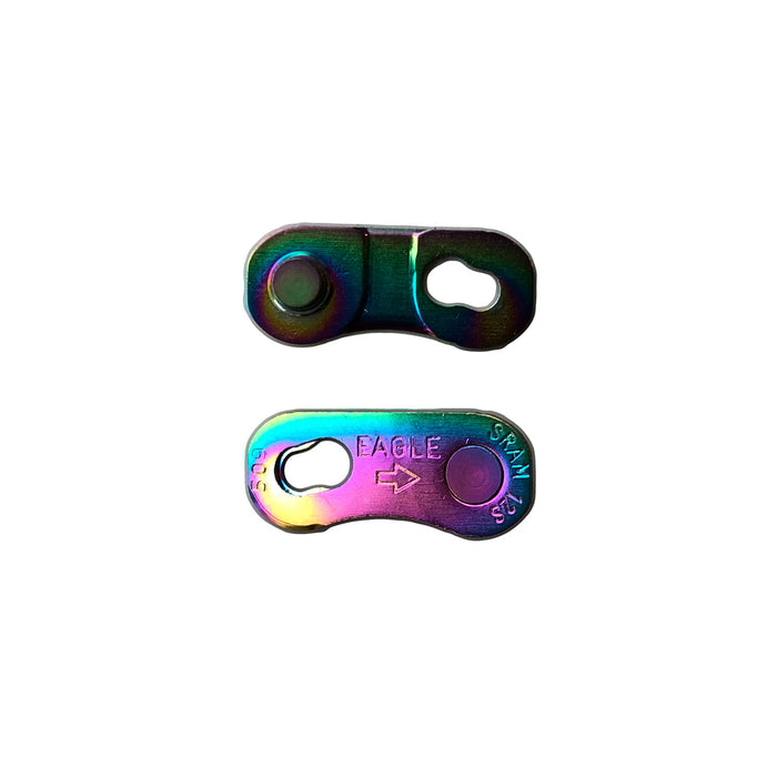 SRAM Eagle PowerLock Link for 12-Speed Chain, Rainbow Finish